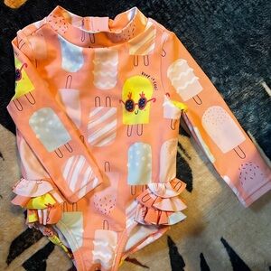 Carter's Fun Ice Pop Swimsuit - Orange and Yellow
